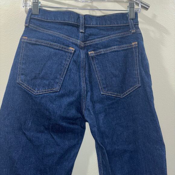 Abercrombie & Fitch The ‘90s Relaxed High Rise Jeans - Dark Wash - Size 24 - Picture 6 of 15